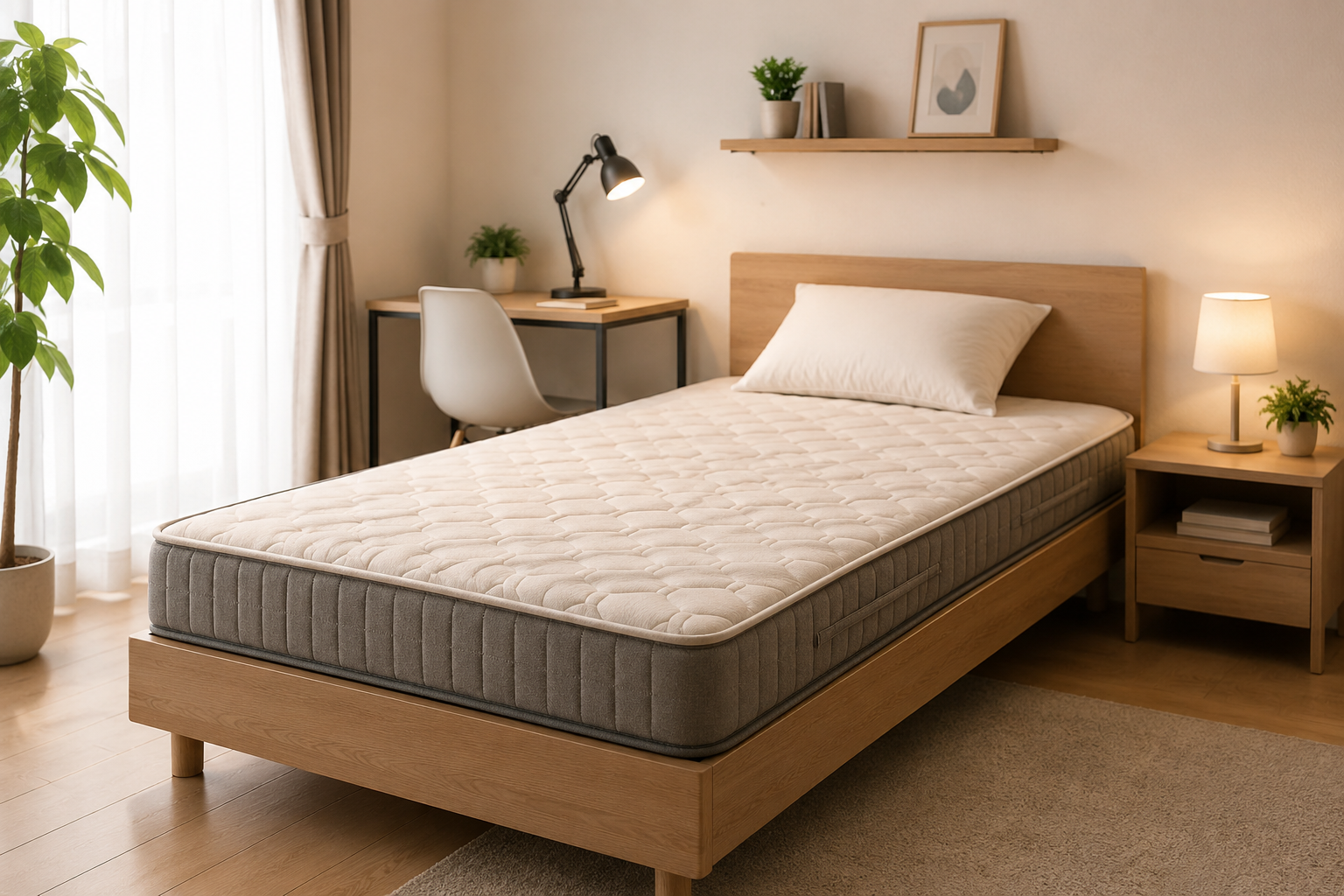 睡眠の質を重視する一人暮らし向け寝具