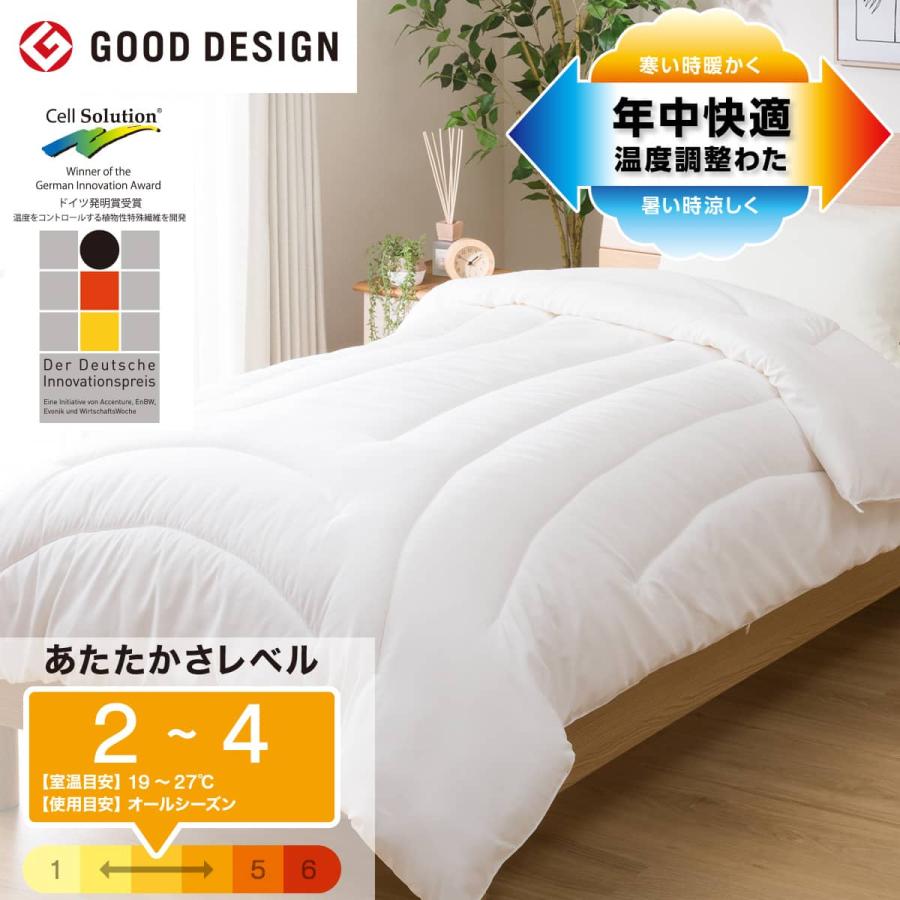 ニトリの洗える温度調整掛け布団候補の商品画像